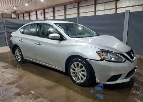 2019 Nissan Sentra S из США, поврежденный, VIN 3N1AB7APXKY360147